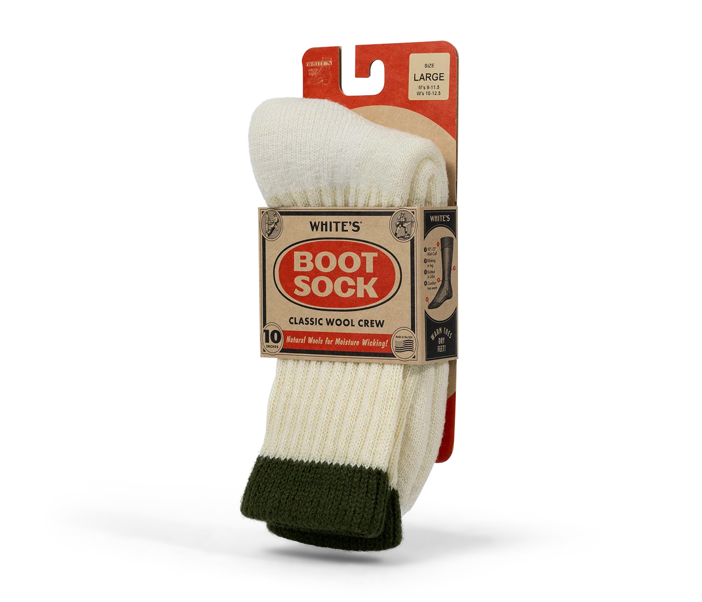 Classic Wool Crew Sock - Image 3
