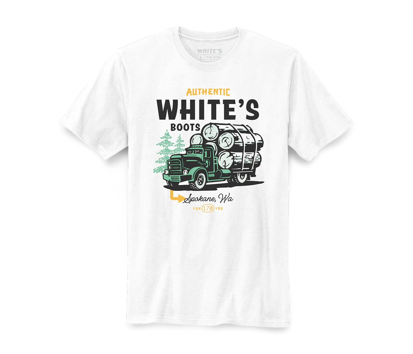 Timber Truck Graphic T-Shirt - Image 3
